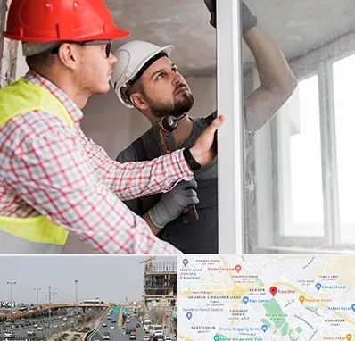 تعمیر پنجره دو جداره در بلوار توس مشهد 