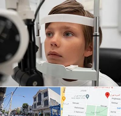 دکتر فوق تخصص شبکیه چشم در افسریه 
