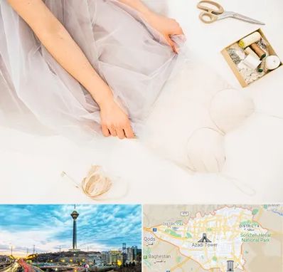آموزش دوخت لباس عروس در تهران
