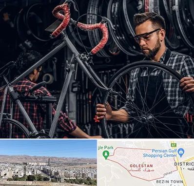 تعمیرات دوچرخه در شهرک گلستان شیراز 