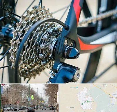 فروش قطعات دوچرخه در نظرآباد کرج 