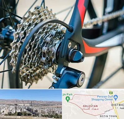 فروش قطعات دوچرخه در شهرک گلستان شیراز 