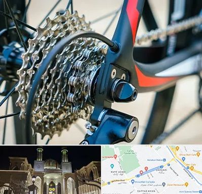 فروش قطعات دوچرخه در زرگری شیراز 