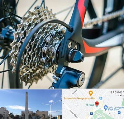 فروش قطعات دوچرخه در فلکه گاز شیراز 