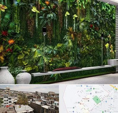 دیوار سبز مصنوعی در شمیران نو 