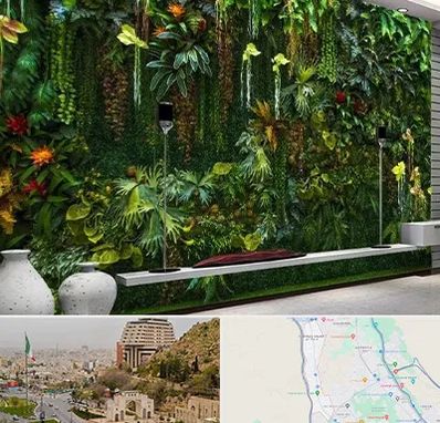 دیوار سبز مصنوعی در فرهنگ شهر شیراز 