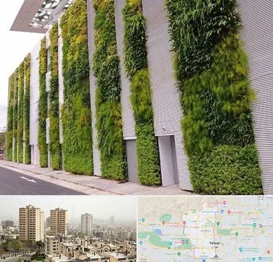 دیوار سبز در منطقه 5 تهران 