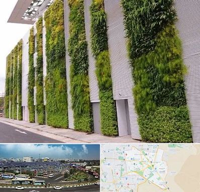 دیوار سبز در منطقه 15 تهران 