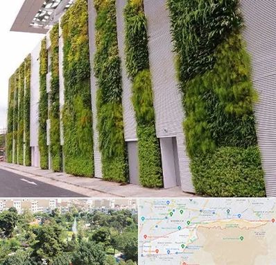 دیوار سبز در منطقه 13 تهران 