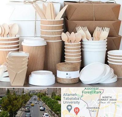 فروش ظروف یکبار مصرف در شهران 