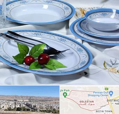 فروش ظروف ملامین در شهرک گلستان شیراز 