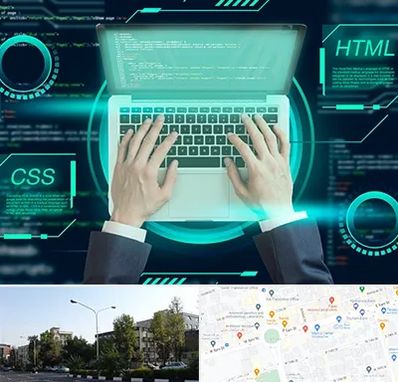 آموزش HTML و CSS در میدان کاج 