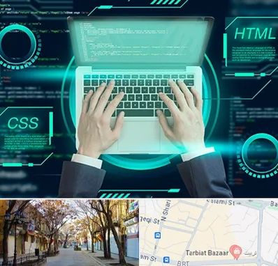 آموزش HTML و CSS در تربیت تبریز