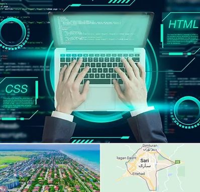 آموزش HTML و CSS در ساری