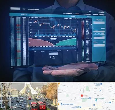 آموزشگاه بورس در خیابان آزادی 