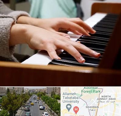 آموزشگاه پیانو در شهران