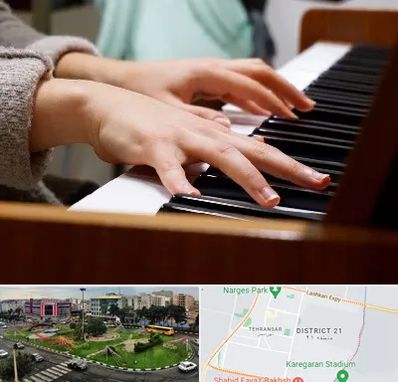 آموزشگاه پیانو در تهرانسر