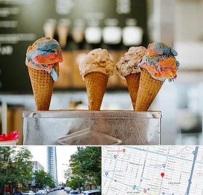 بستنی فروشی در امامت مشهد