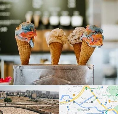 بستنی فروشی در کوی وحدت شیراز
