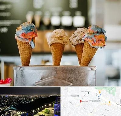 بستنی فروشی در هفت تیر مشهد