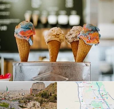 بستنی فروشی در فرهنگ شهر شیراز