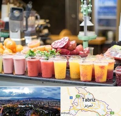 آب میوه فروشی در تبریز