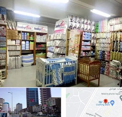 عمده فروشی لباس نوزاد در چهارراه طالقانی کرج