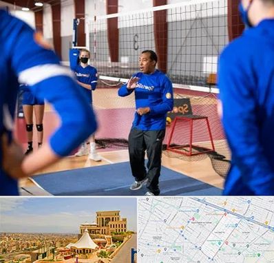مربی والیبال در هاشمیه مشهد