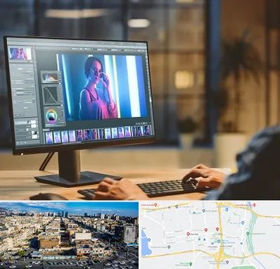 آموزشگاه فتوشاپ در شهرک راه آهن