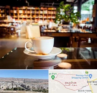 کافه کتاب در شهرک گلستان شیراز