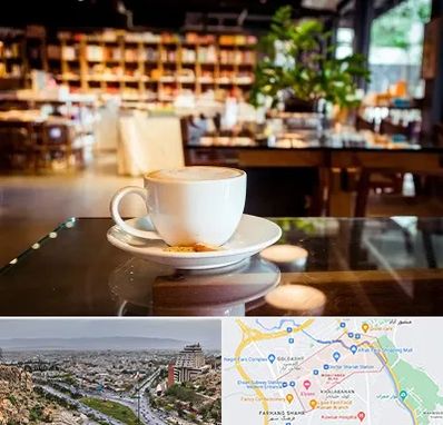 کافه کتاب در معالی آباد شیراز