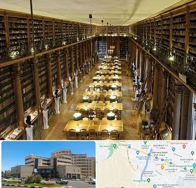 کتابخانه در صیاد شیرازی مشهد