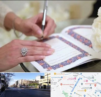 دفتر ازدواج در خیابان ملاصدرا شیراز
