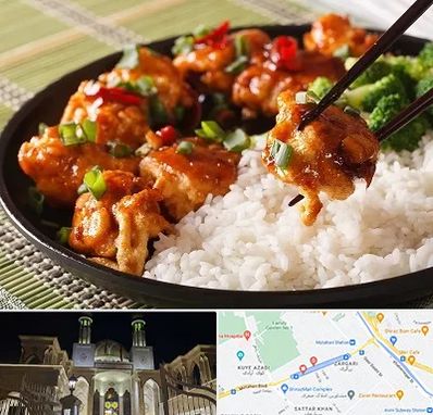 رستوران چینی در زرگری شیراز