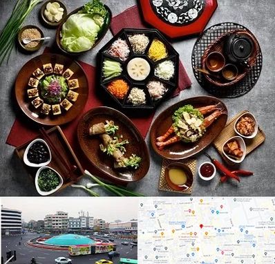 رستوران کره ای در میدان انقلاب