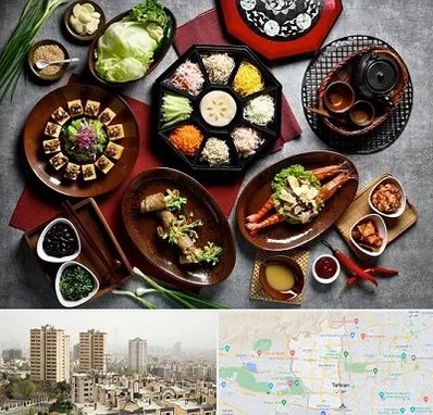 رستوران کره ای در منطقه 5 تهران