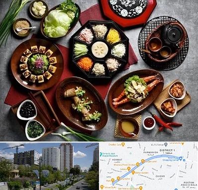 رستوران کره ای در اندرزگو