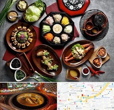رستوران کره ای در میدان ولیعصر