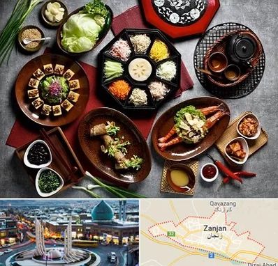 رستوران کره ای در زنجان