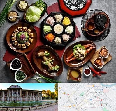 رستوران کره ای در عفیف آباد شیراز