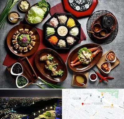 رستوران کره ای در هفت تیر مشهد
