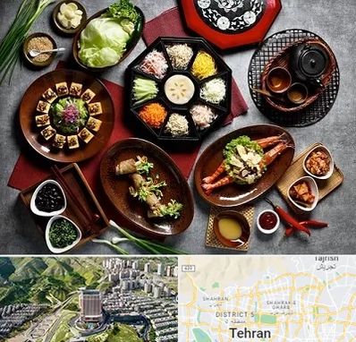 رستوران کره ای در شمال تهران