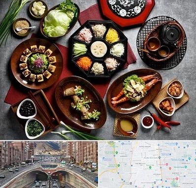 رستوران کره ای در منطقه 10 تهران