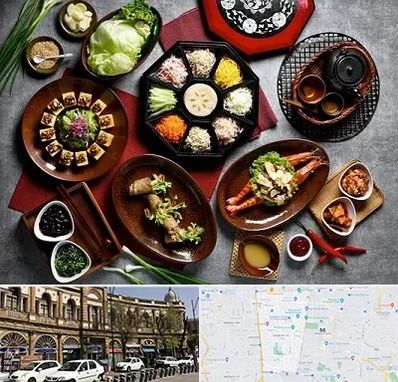 رستوران کره ای در منطقه 11 تهران