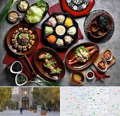 رستوران کره ای در منطقه 12 تهران