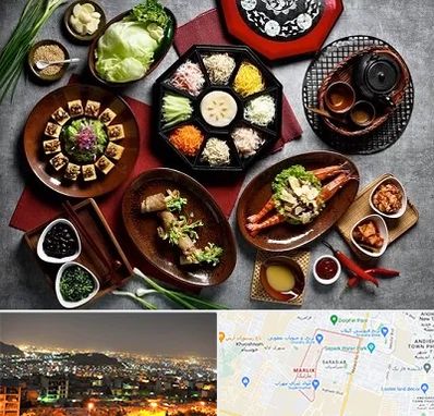 رستوران کره ای در مارلیک کرج