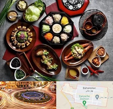 رستوران کره ای در بهارستان