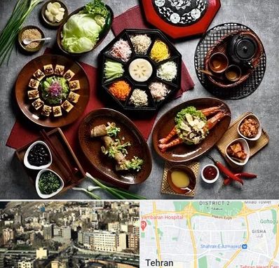 رستوران کره ای در مرزداران 