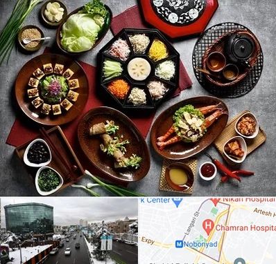 رستوران کره ای در اقدسیه