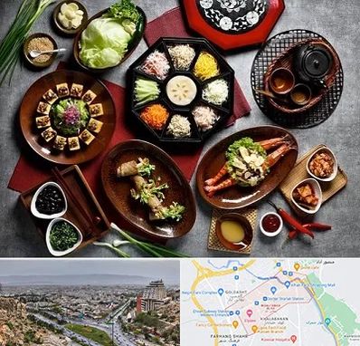 رستوران کره ای در معالی آباد شیراز
